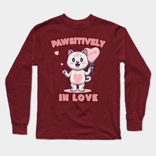 Pawsitively In Love Long Sleeve T-Shirt